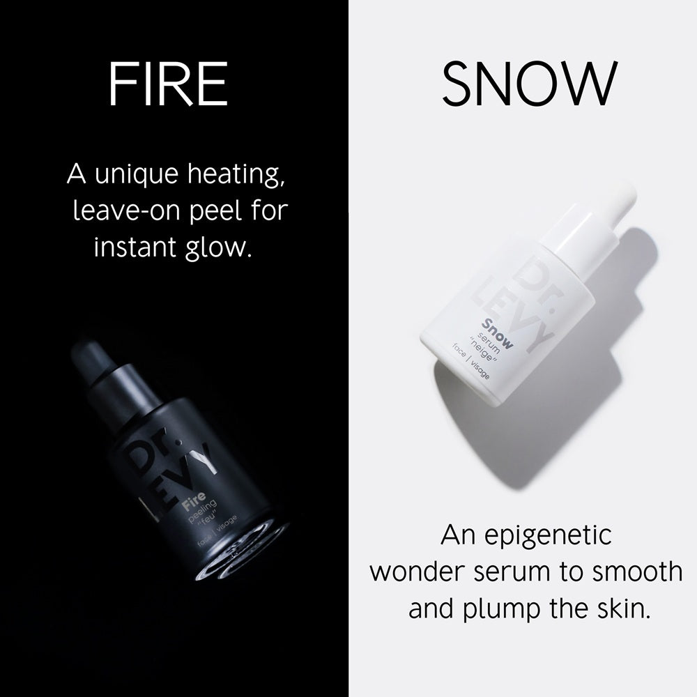 Dr Levy Fire & Snow Peel & Serum 20 day protocol (4 x 10ml)