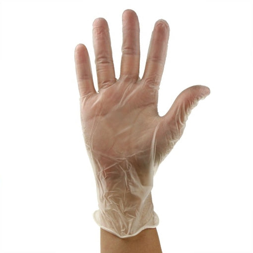 Latex Exam Gloves Powder Free (Medium) (100)