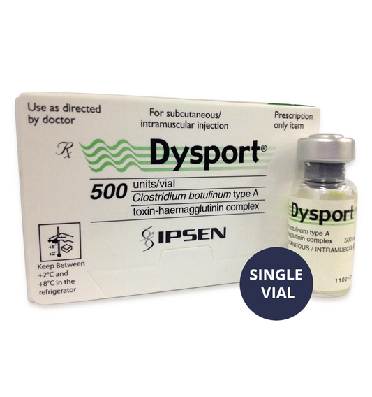 Dysport 500 units/vial (SINGLE VIAL) (Split Pack May Not Include Original Box) (POM)