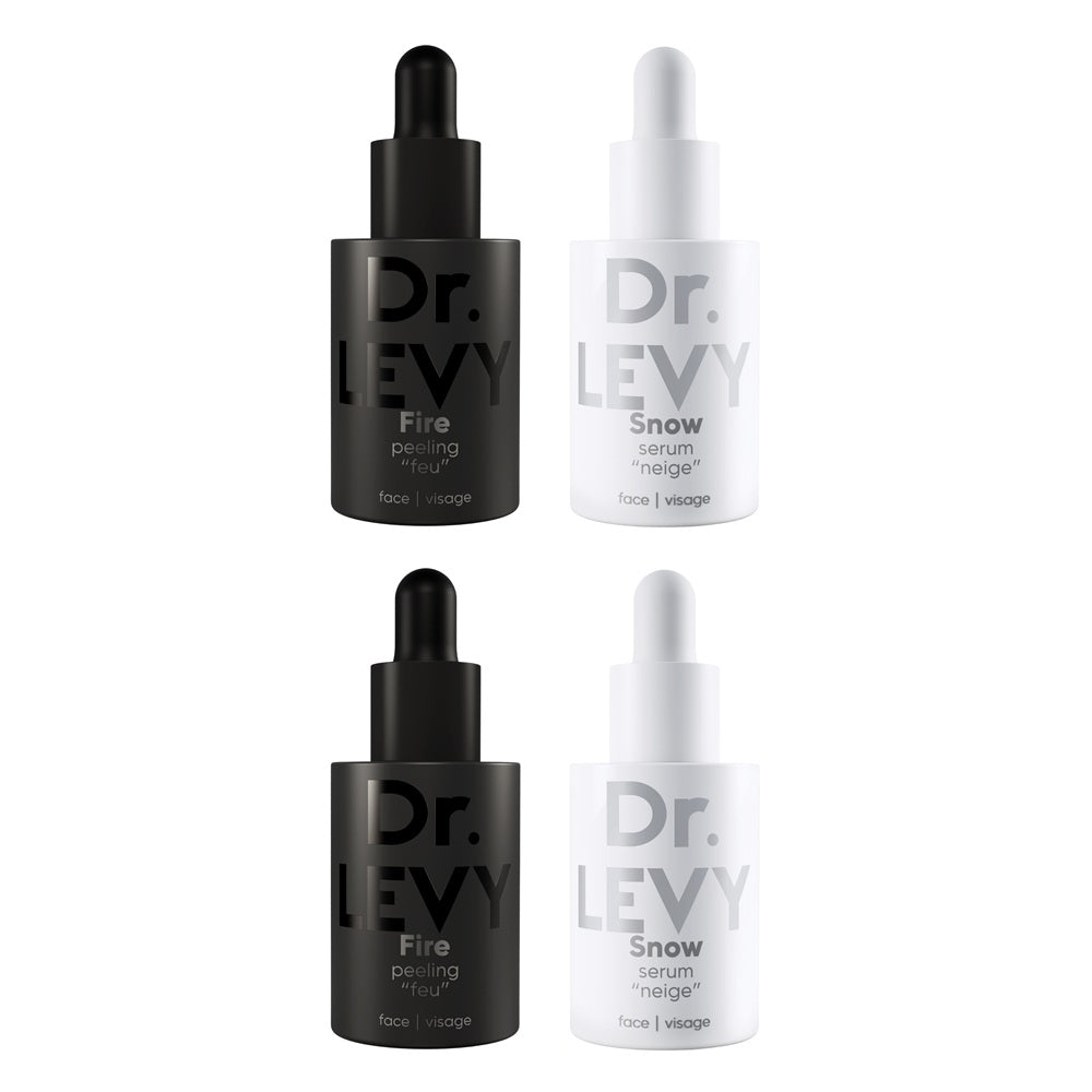 Dr Levy Fire & Snow Peel & Serum 20 day protocol (4 x 10ml)