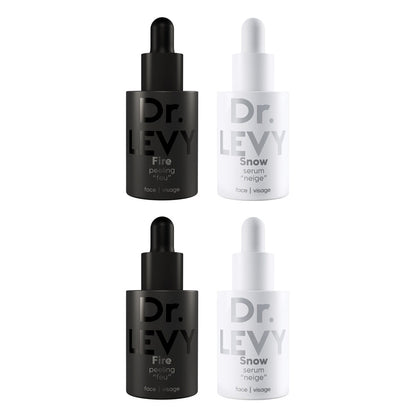 Dr Levy Fire & Snow Peel & Serum 20 day protocol (4 x 10ml)