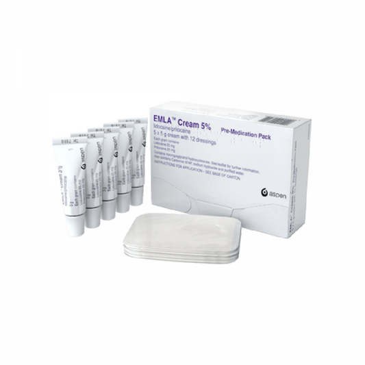 Emla Cream 5% and Dressing ( 5gx5 Pack) (POM)