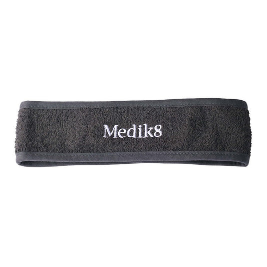 Medik8 Branded Grey Headband 400gsm