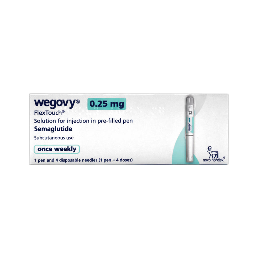 Wegovy▼ FlexTouch 0.25mg Pre-Filled Pen 3ml with needles (POM)